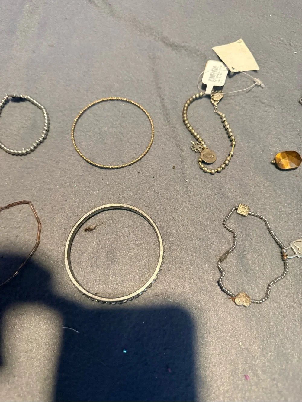 Assorted Women's Bracelet Set - Blue, Gold, Silver, Brown, Black